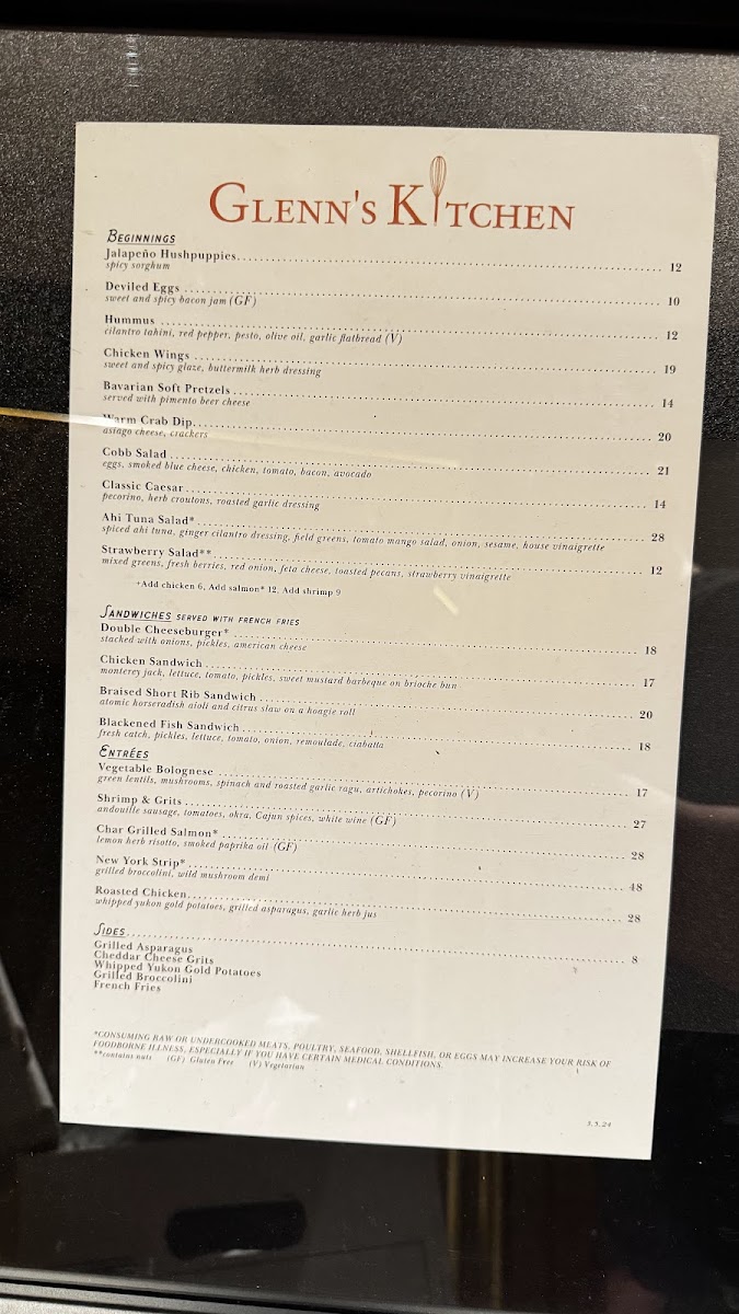 Menu Glenn's Kitchen-2