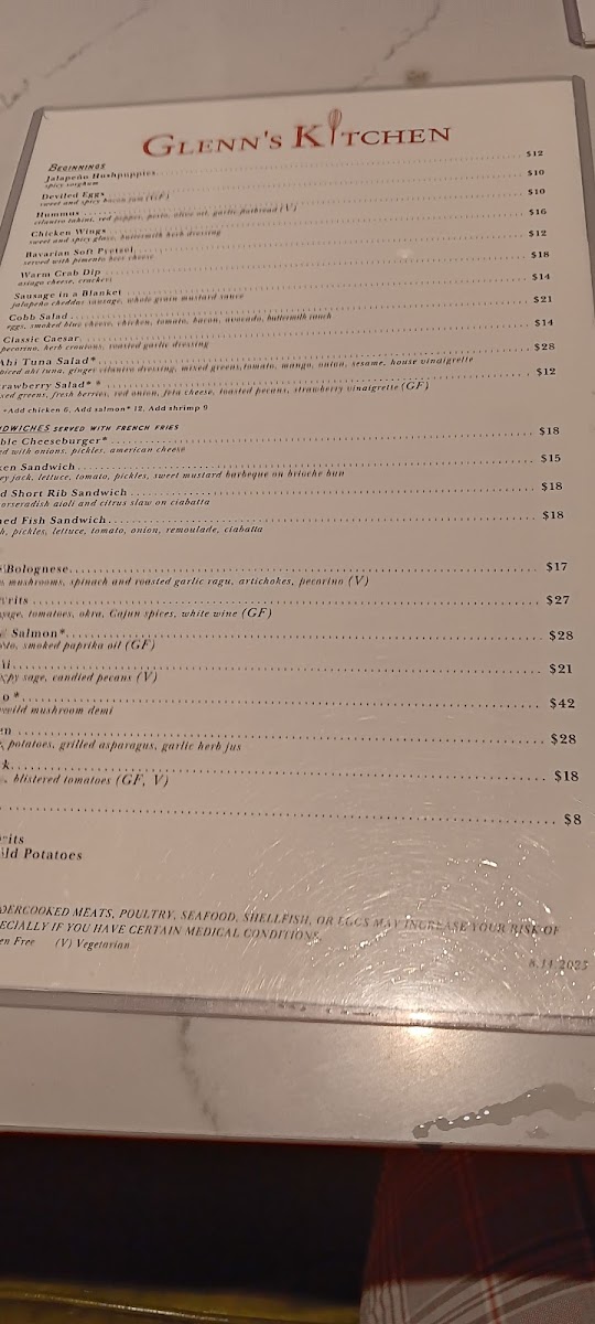 Menu Glenn's Kitchen-3